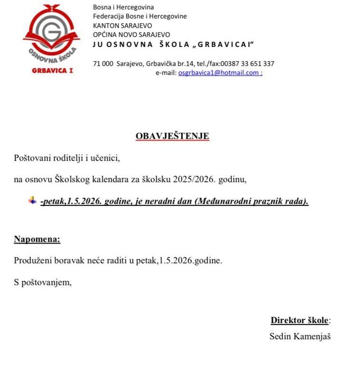 OŠ "Grbavica I"