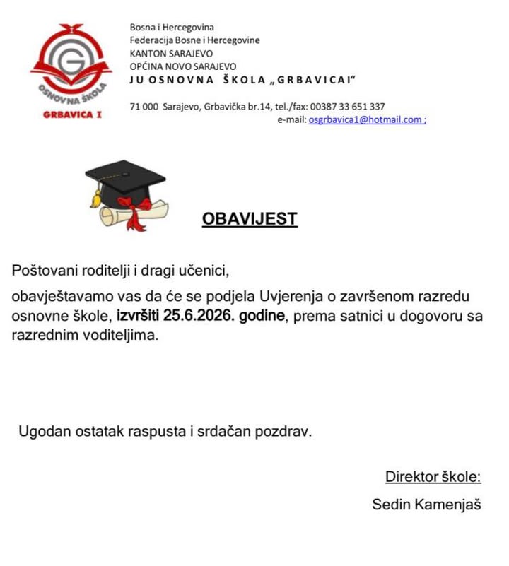 OŠ "Grbavica I"